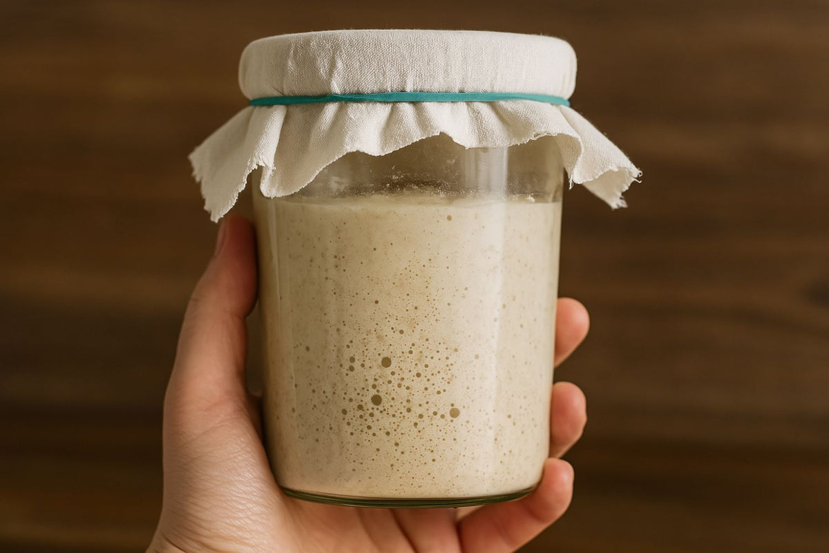 Sauerteig Starter selber machen: Anleitung in 7 Tagen
