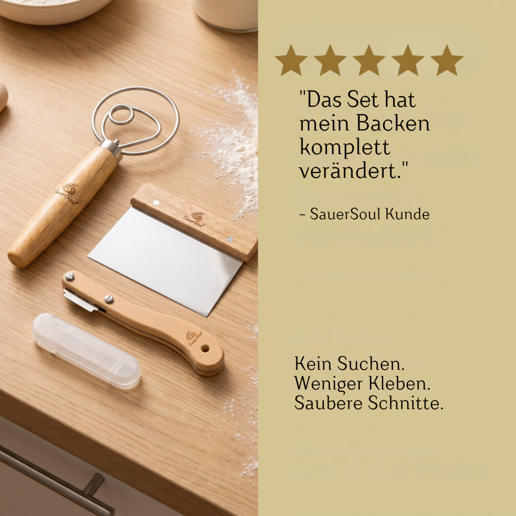 Kundenbewertungen zum SauerSoul Sauerteig-Backset