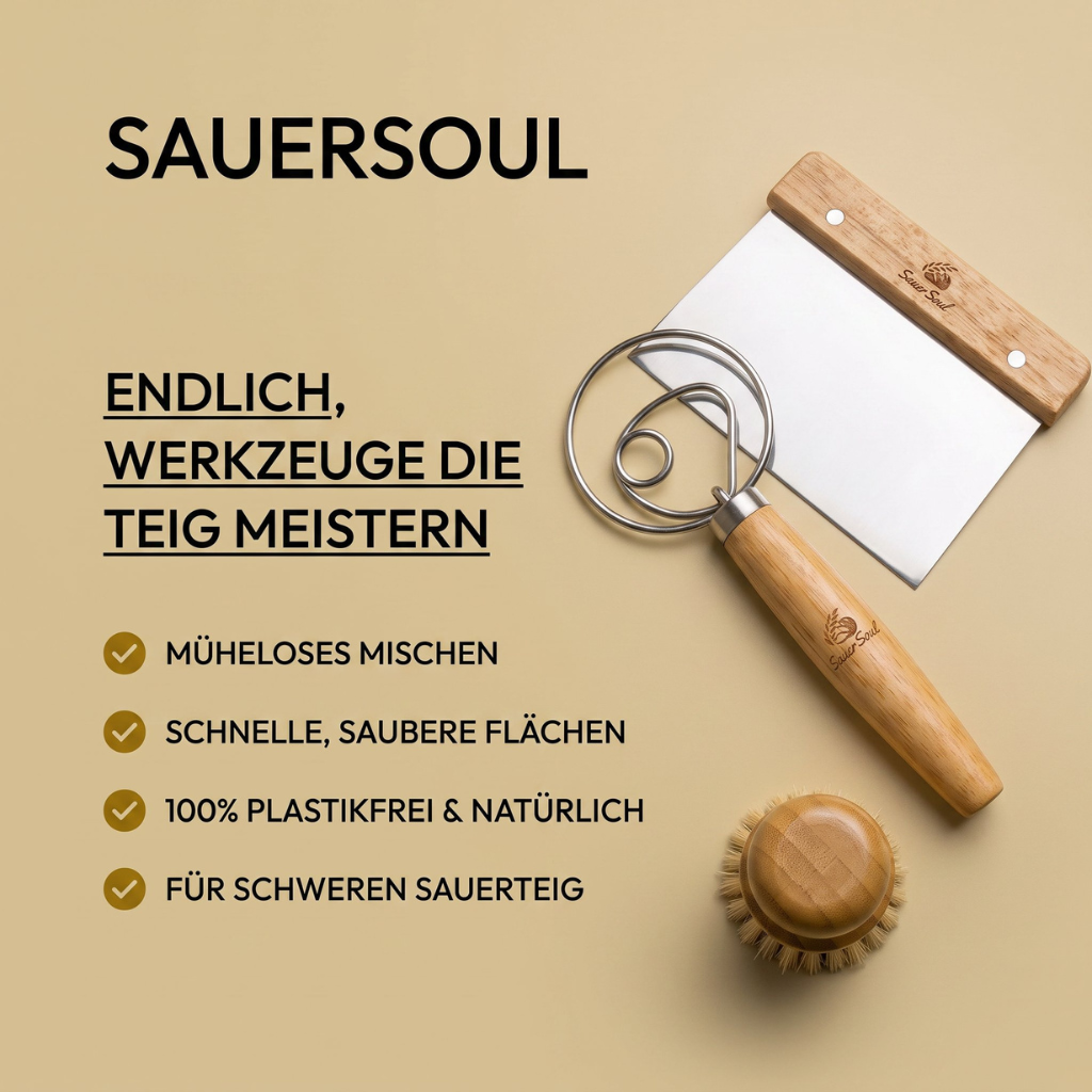 Sauerteig-Zubehör als Geschenk für Hobbybäcker – SauerSoul